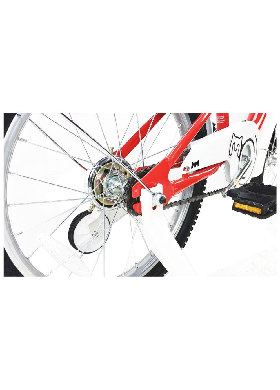 Велосипед детский Chipmunk MM Girls 18", OFFICIAL UA, красный (CM182-red) RoyalBaby (316396445)