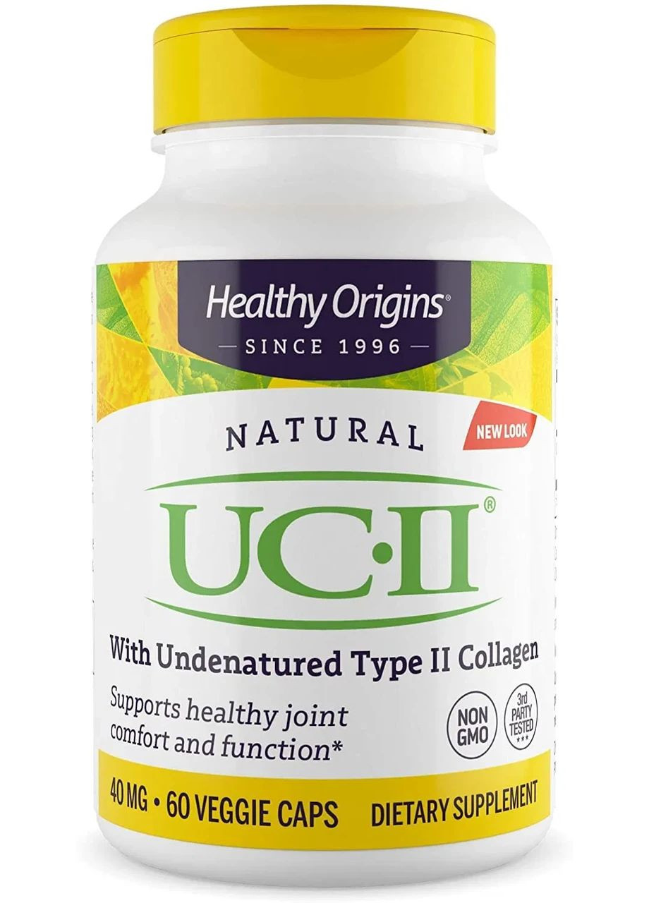 Колаген II типу неденатурований UC-II, 40 мг, 60 капсул Healthy Origins (361114342)