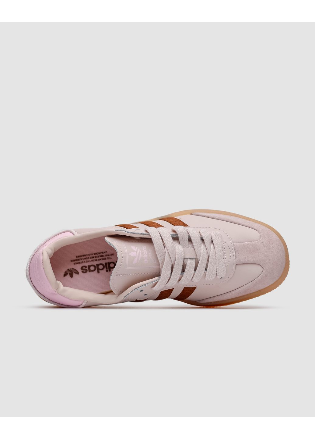 КРОСІВКИ ЖІНОЧІ ADIDAS SAMBA PLATFORM PUTTY MAUVE АДІДАС САМБА No Brand комбіновані демісезони (369392311)
