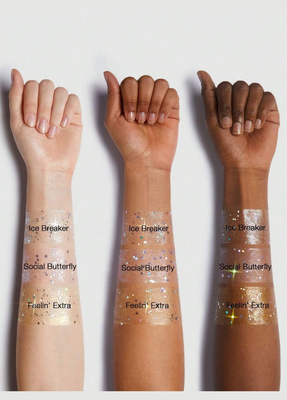 Хайлайтер-глітер Party Starter Body Highlighter Glitter Gel Social Butterfly Sheglam (298876159)