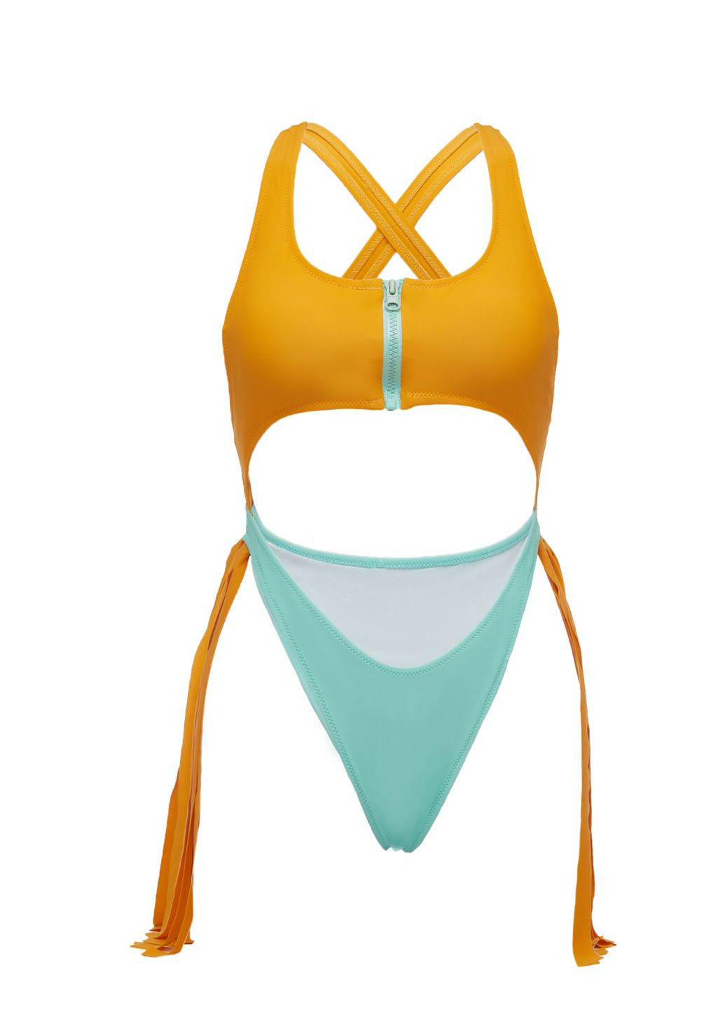 Бирюзовый летний купальник No Brand