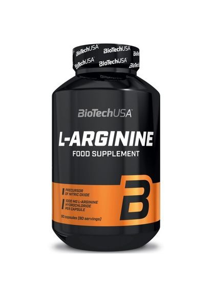 Аминокислоты USA L-ARGININE 90 капсул Biotech (296624513)