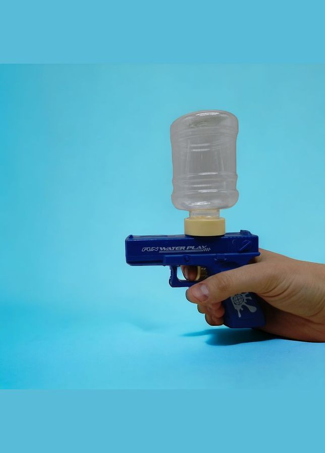Водный пистолет аккумуляторный "Electric Water Gun" (голубой) MIC (292252399)