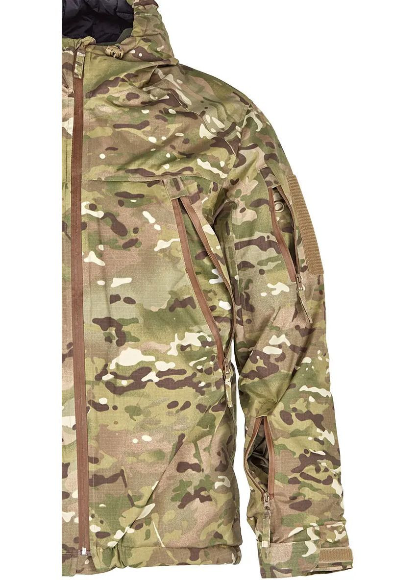 Комбинированная демисезонная куртка тактическая vav wear kolt 20 multicam No Brand