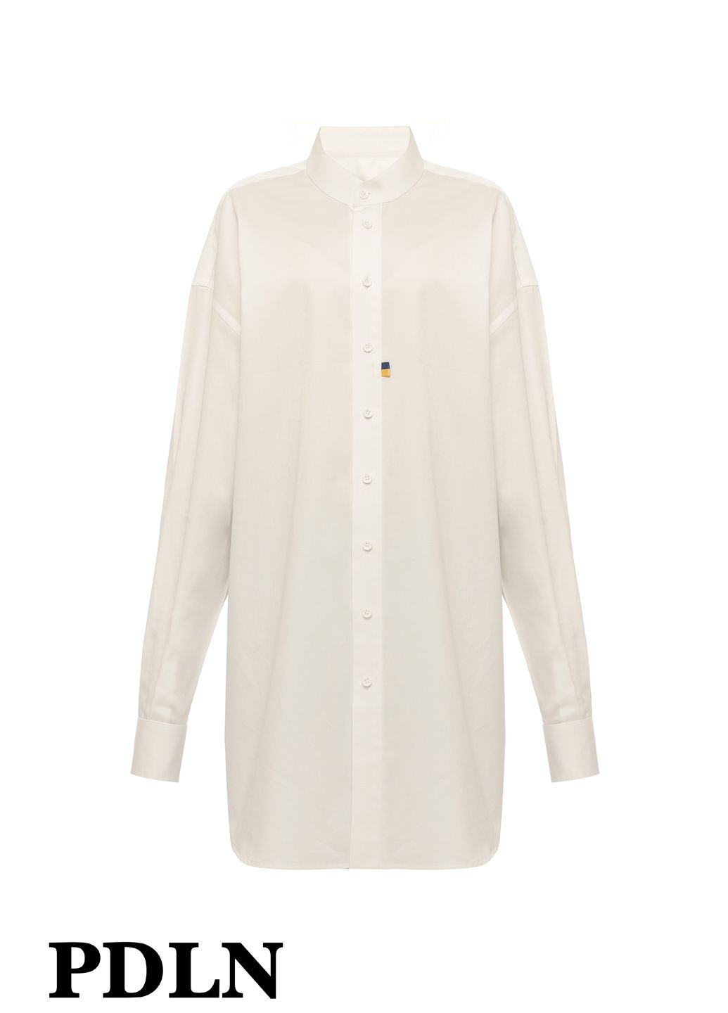 Оверсайз рубашка унисекс, с воротником стойкой PDLN (304255194)