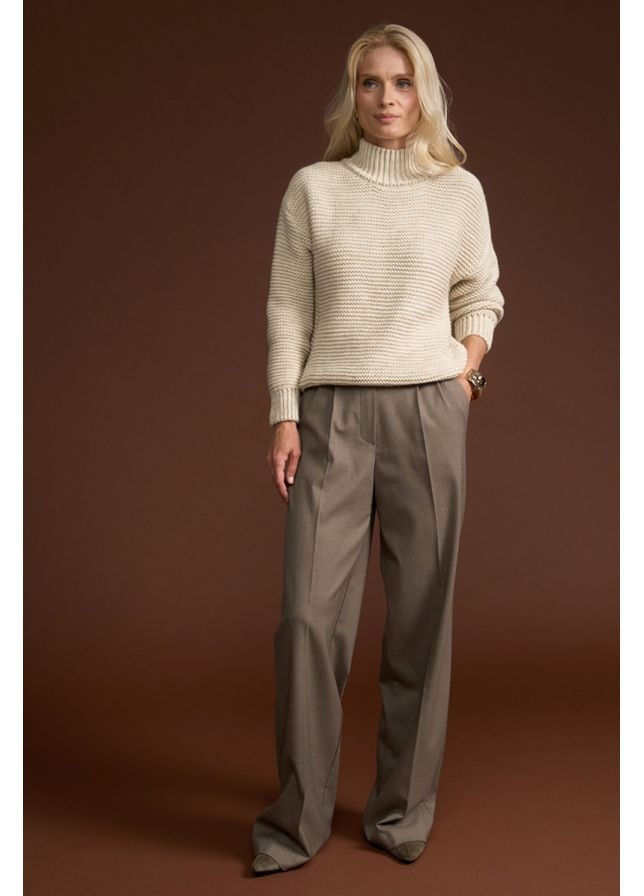 Бежевый свитер 2881 натуральный Triko Bakh