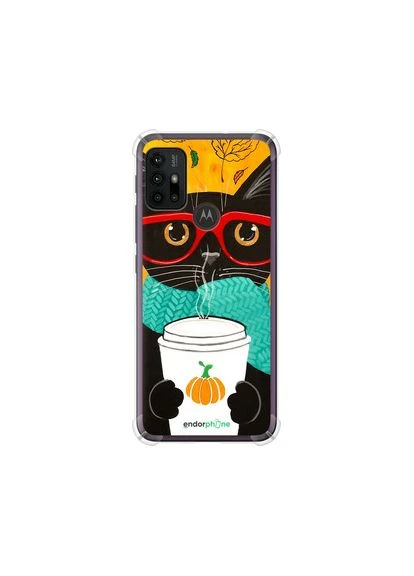 Чехол на Motorola Moto G20 Осенний кот "4026sp-2461-2448" Endorphone (365809984)