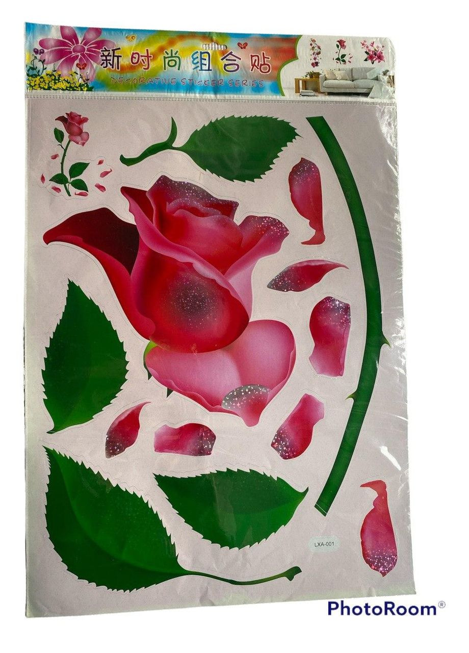 Наклейка интерьерная с лазерным напылением – стильный декор для стен, мебели, стекла, зеркал, витражный эффект. No Brand (369365727)