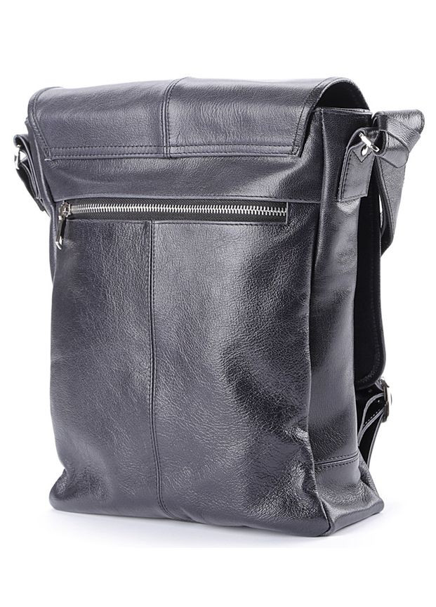 Сумка 00919 из натуральной кожи Черная Shvigel (298566601)