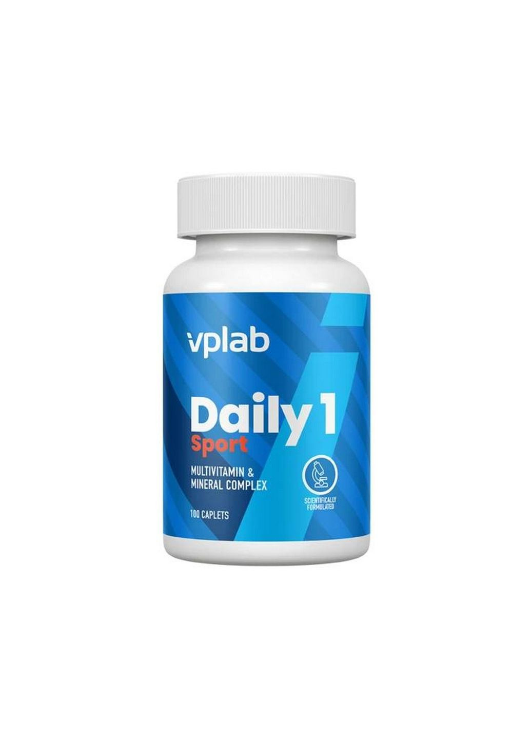 Вітаміни та мінерали Daily 1 Multivitamin, 100 каплет VPLab Nutrition (293418820)