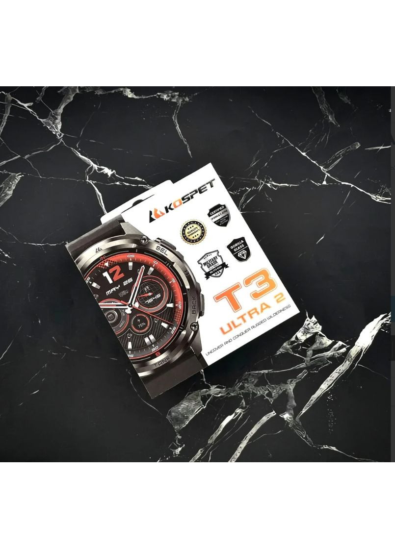 Смарт-часы TANK T3 ULTRA 2 Black Kospet (360564375)