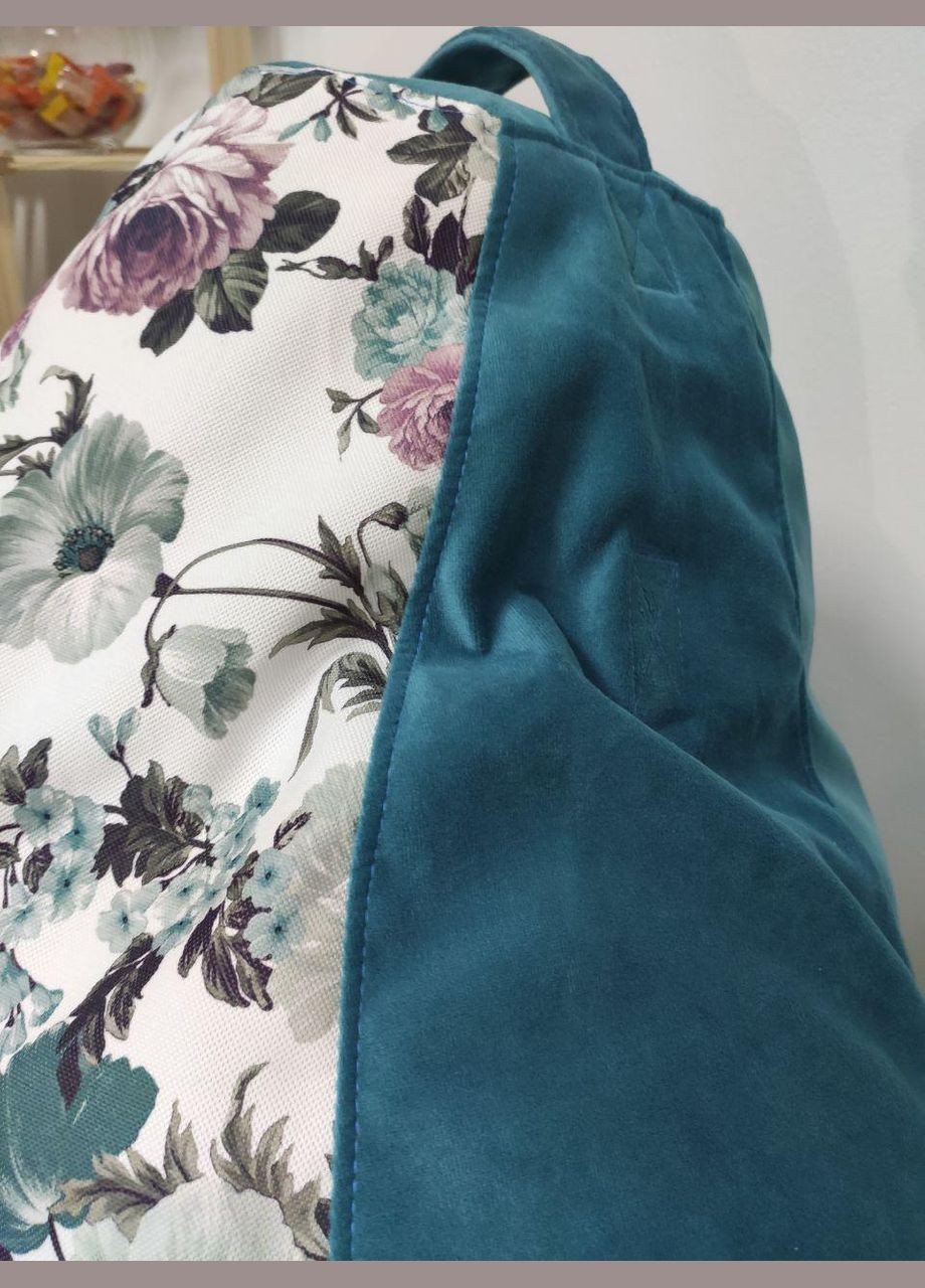 Крісло - мішок груша, L - 120х90 Katania 1+Багіра 11835 SkyPuff (361257073)