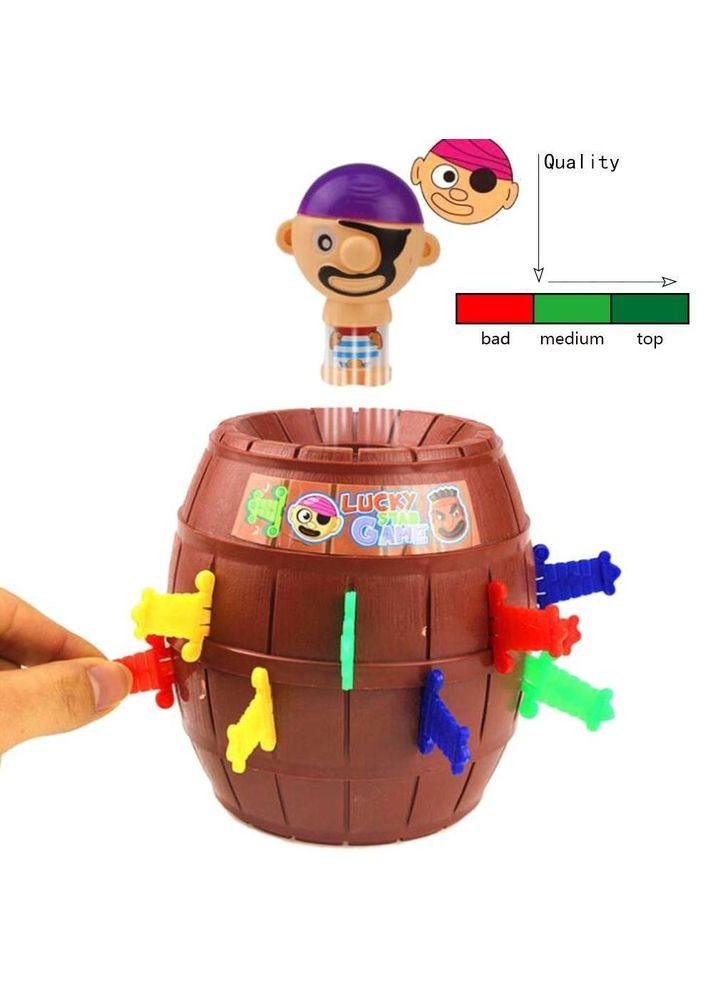 Настольная детская игра Пират в Бочке Barrels UFT pirates (292293682)