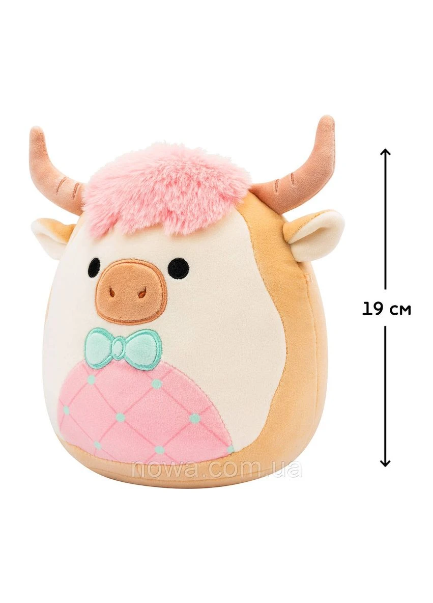 М'яка іграшка Корівка Самсон (19 cm) Squishmallows (342753374)