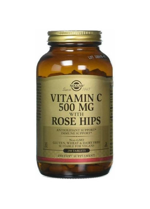 Vitamin C with Rose Hips 500 mg 250 Tabs Solgar (314745323)