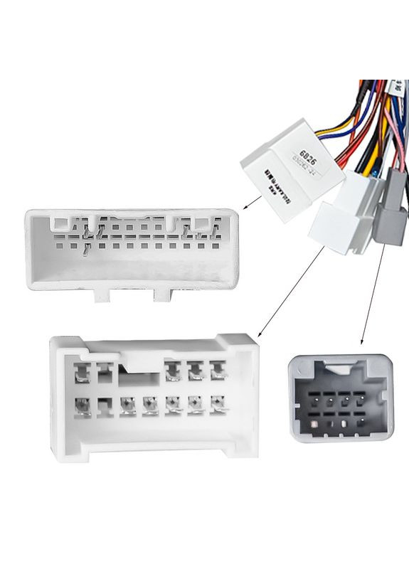 Адаптер штатного підсилювача FEELDO Lada XRAY 2015+ (6826) Лада 8 шт. Lesko (336195373)
