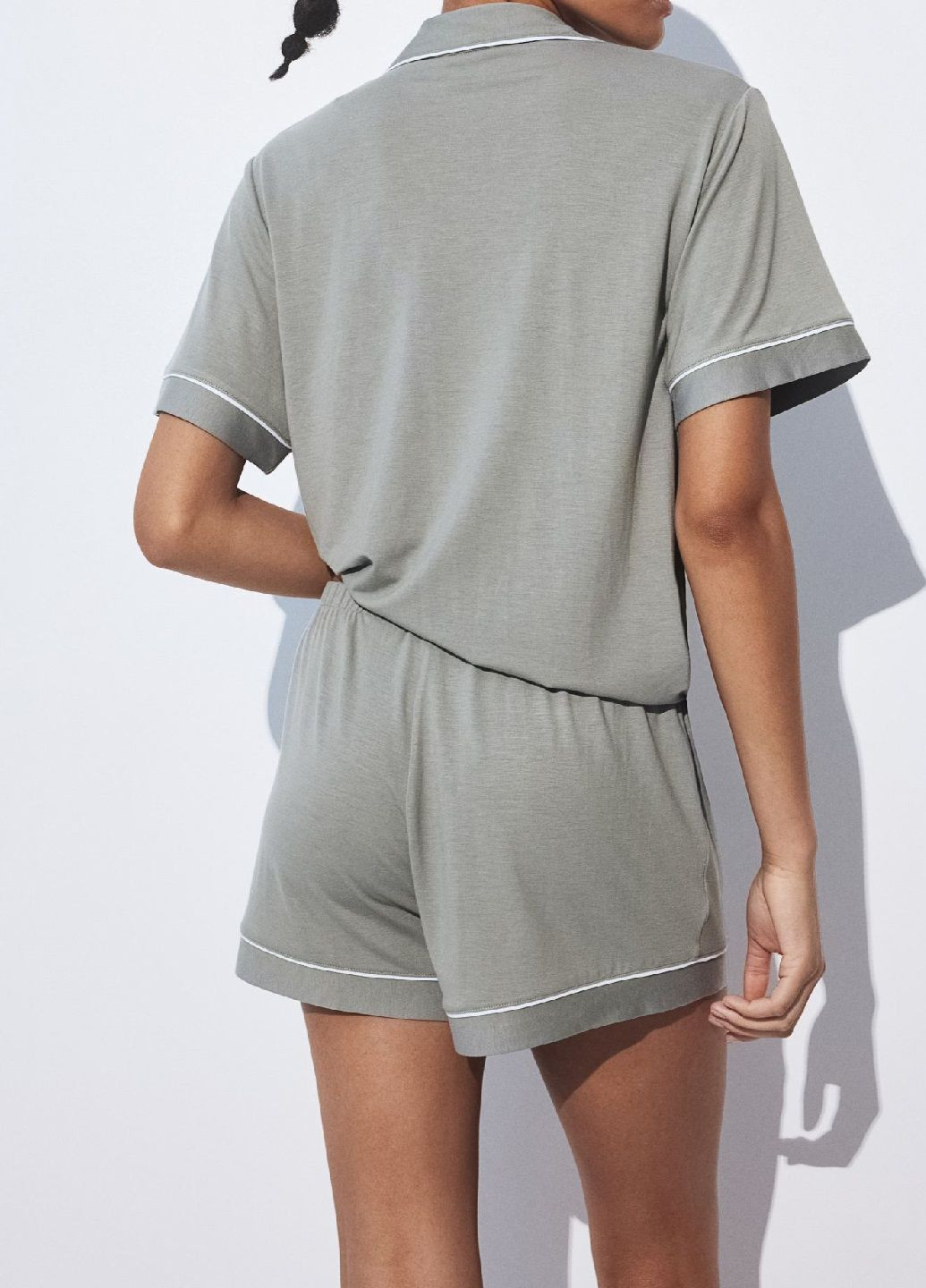 Оливковая (хаки) всесезон пижама H&M