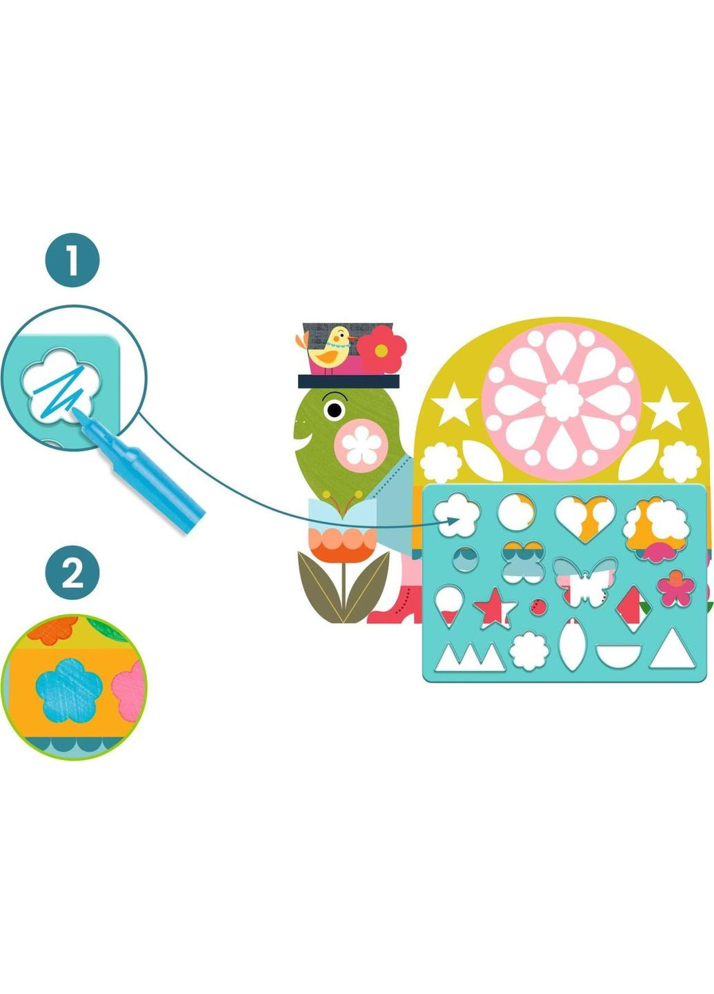 Набор для творчества Аккуратно, но весело DJ09888 Djeco (362313531)