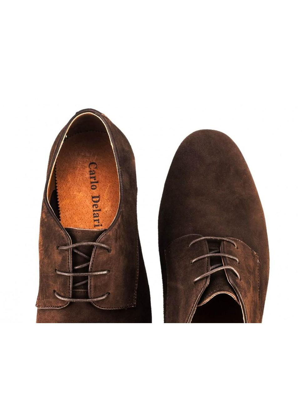 Коричневые туфли 7181204 44 цвет коричневый Carlo Delari