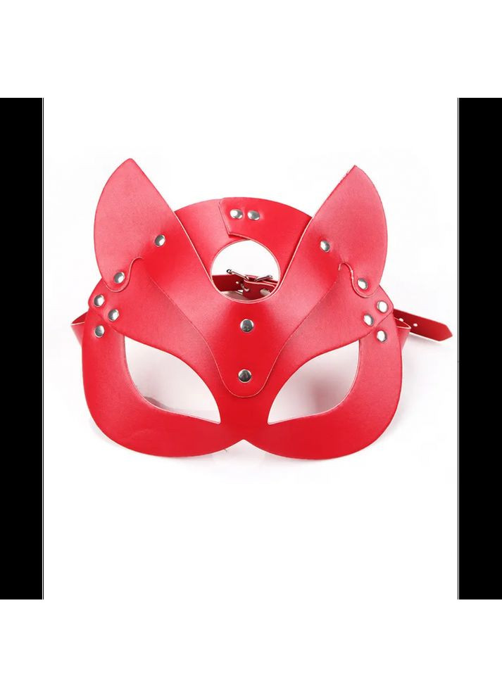 Маска кошки карнавальная маскарадная для вечеринки Cat Ear BDSM фетиш маска разные цвета Красный Lovetoy (303911179)