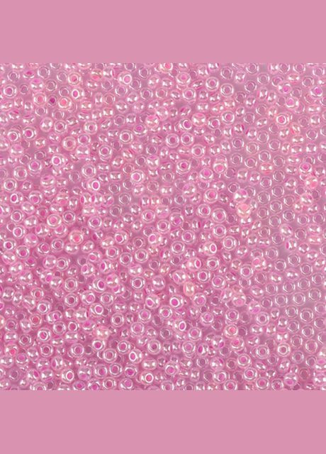 Бісер чеський Preciosa 37126, перлинний, світло-рожевий (10 г) No Brand (340486936)