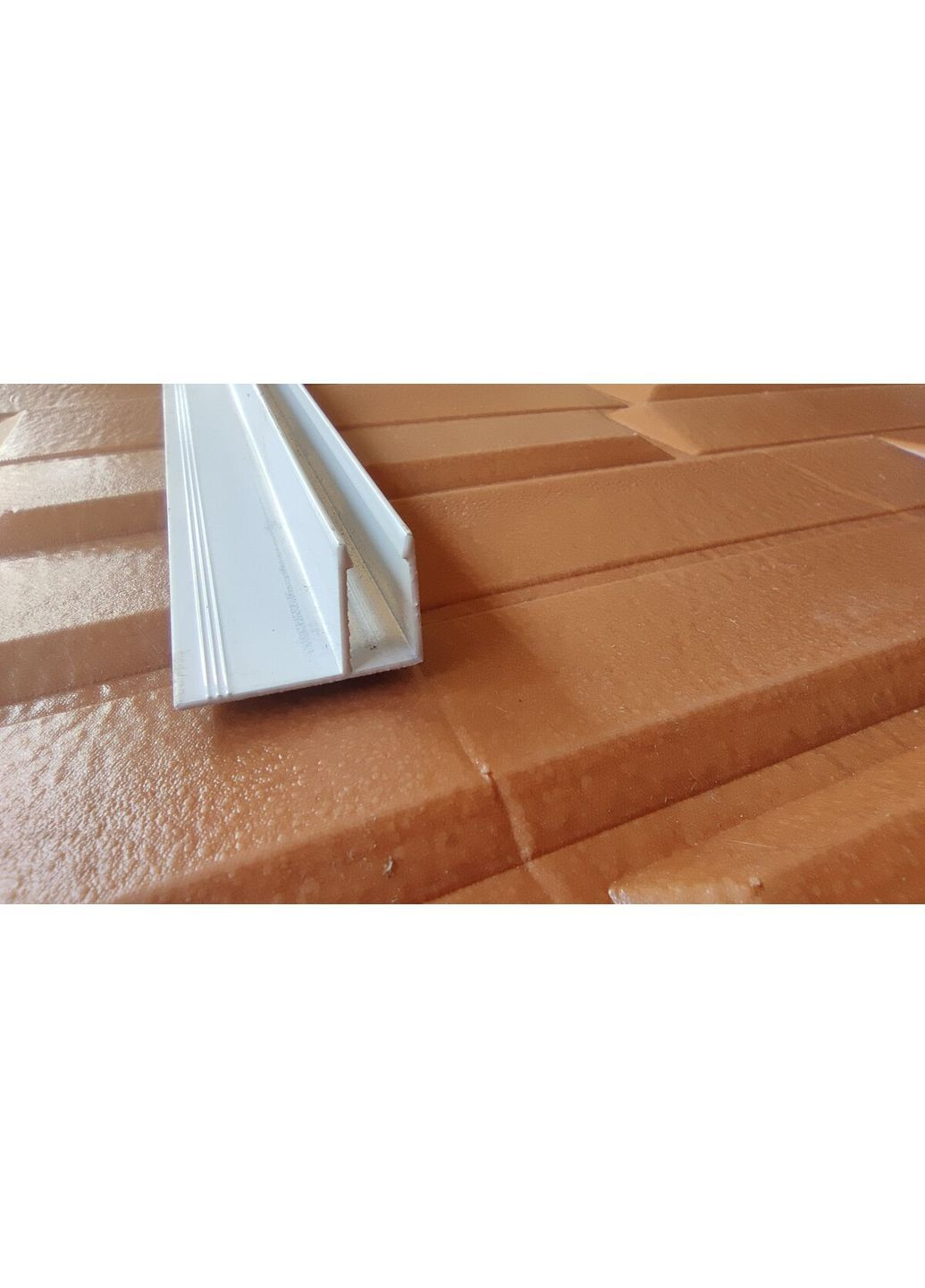 Профіль (торцевий) фінішний алюмінієвий для сайдинга 38,5х28х6000мм StickerWall-SW-00001728 Сірий Sticker Wall (370563836)