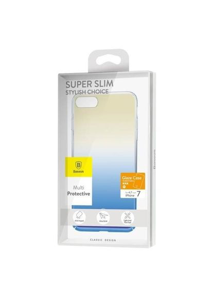Панель Glaze для iPhone 7/8 Blue (WIAPIPH7-GC03) Baseus (352506727)