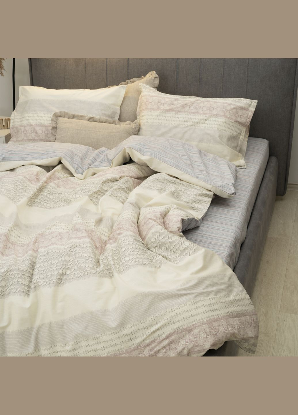 КПБ Двуспальный Сатин Делюкс L-001 Tiare (322289073)