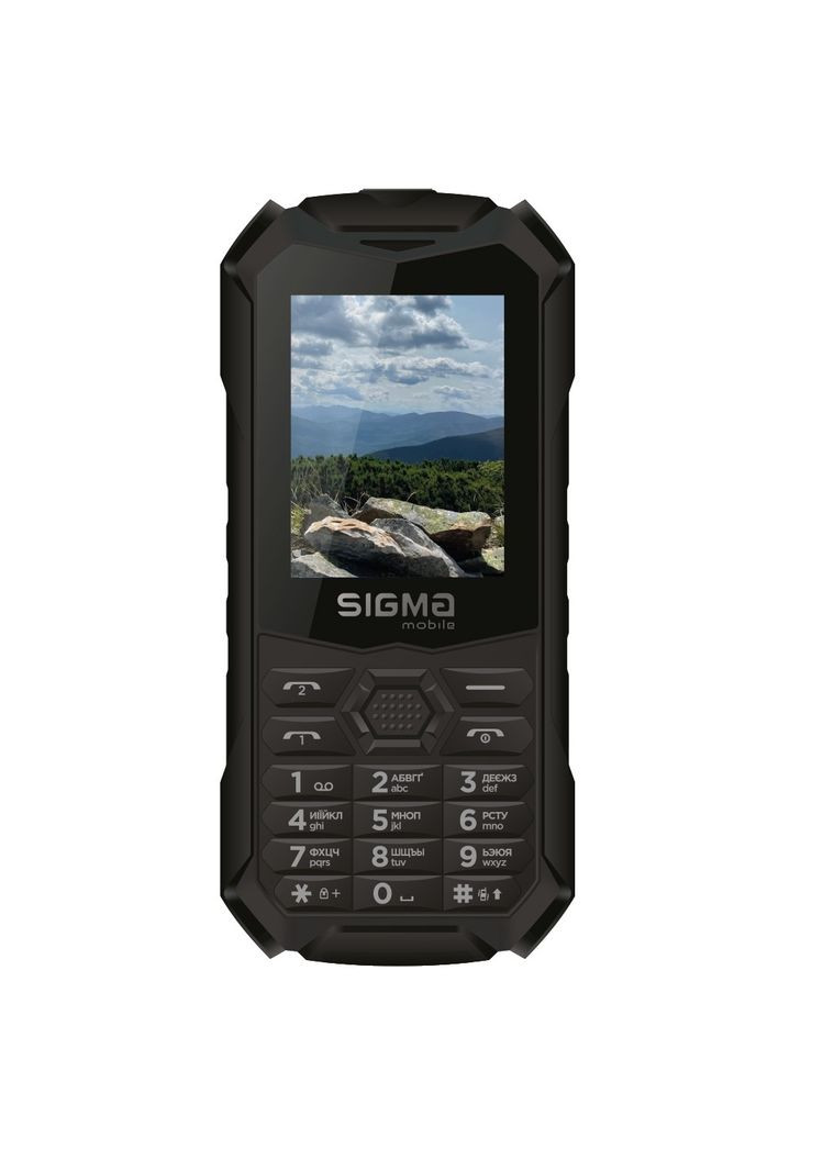 Мобильный телефон X-treme PV68 Dual Sim Black (4827798738214) Sigma mobile (370620090)