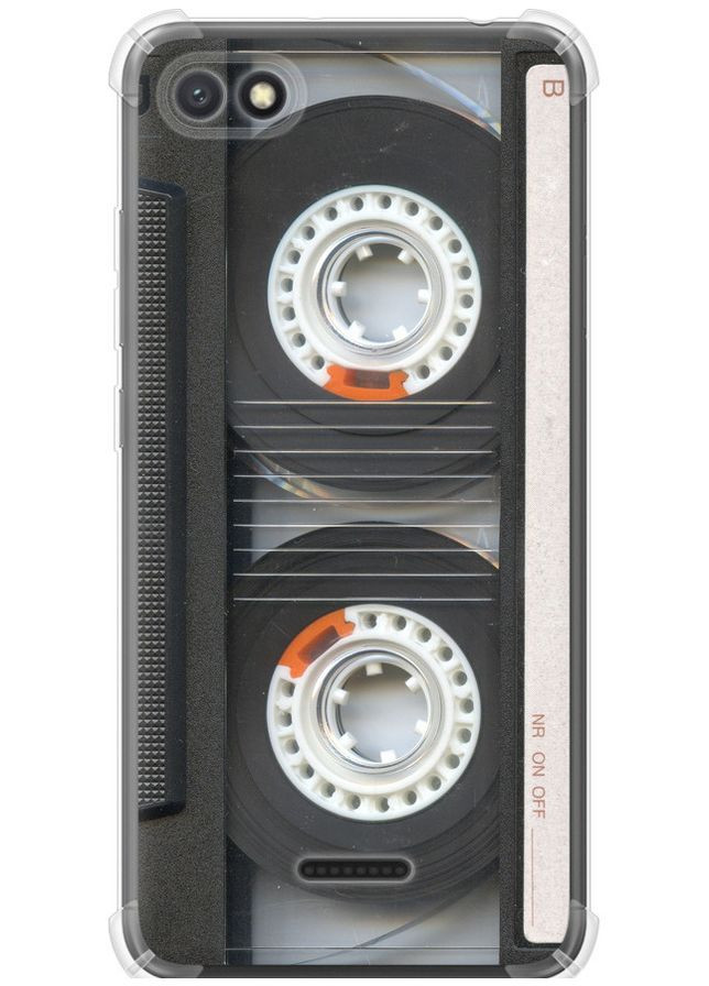 Силіконовий протиударний с посиленими кутами чохол 'Касета ' для Endorphone Xiaomi Redmi 6A (321971985)