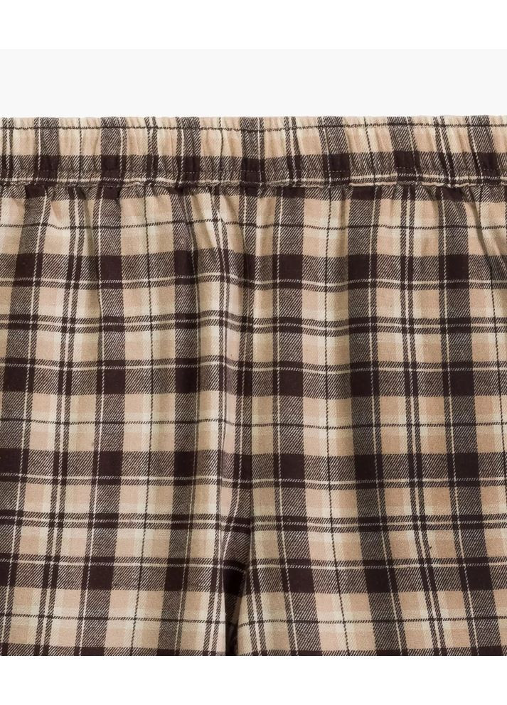 Бронзова зимня піжама жіноча фланелева сорочка та штани nlp 505 /1 сорочка + брюки Atlantic