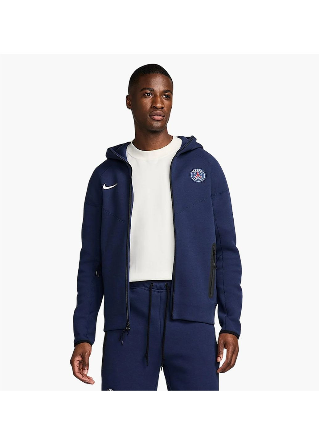 Толстовка чоловіча Tech Fleece 2023 Blue Nike (364662514)