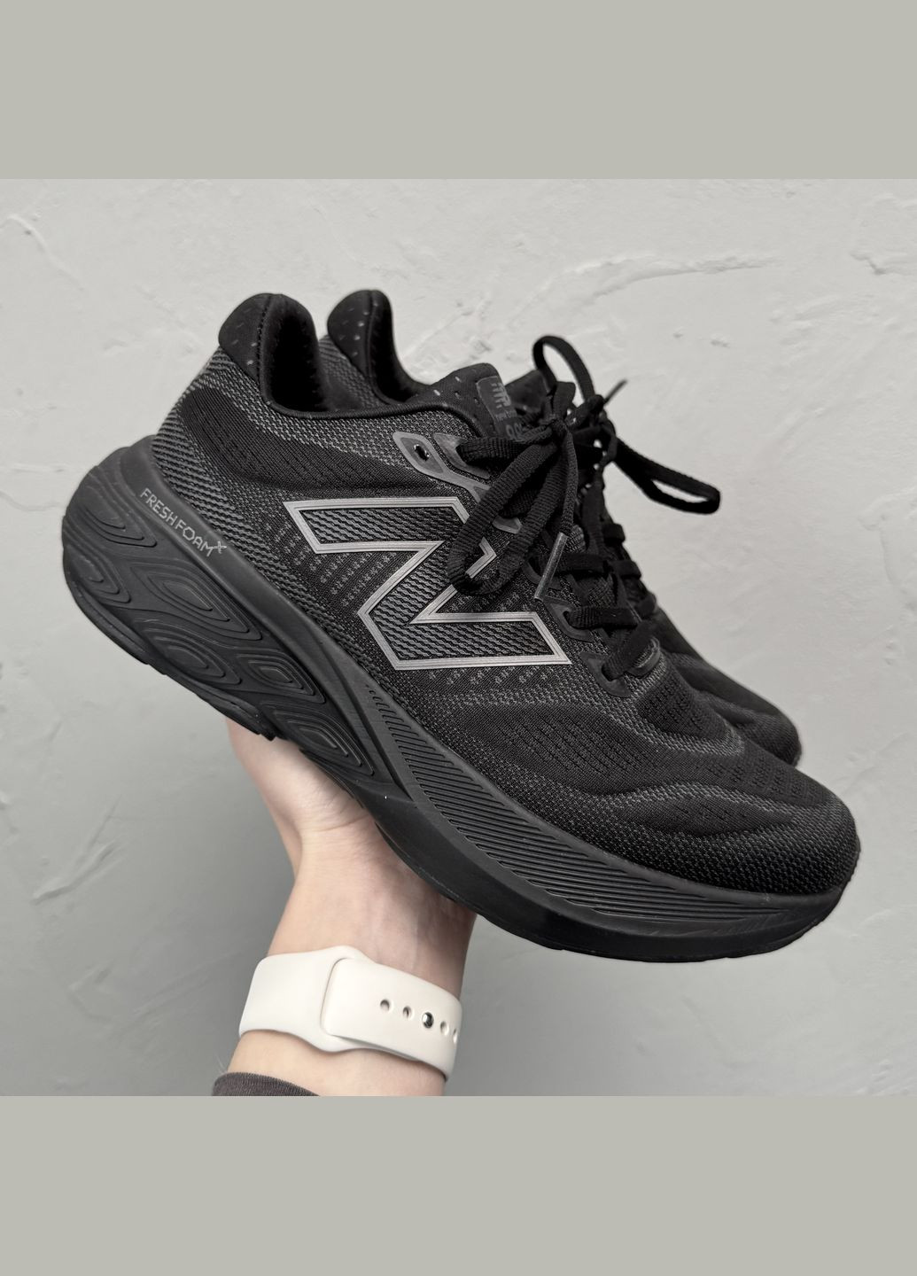 Черные демисезонные кроссовки мужские new balance fresh foam x 880v15 black | нью беланс фреш фоам черные No Brand