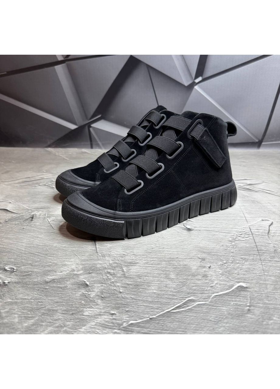 Черные ботинки мужские No Brand