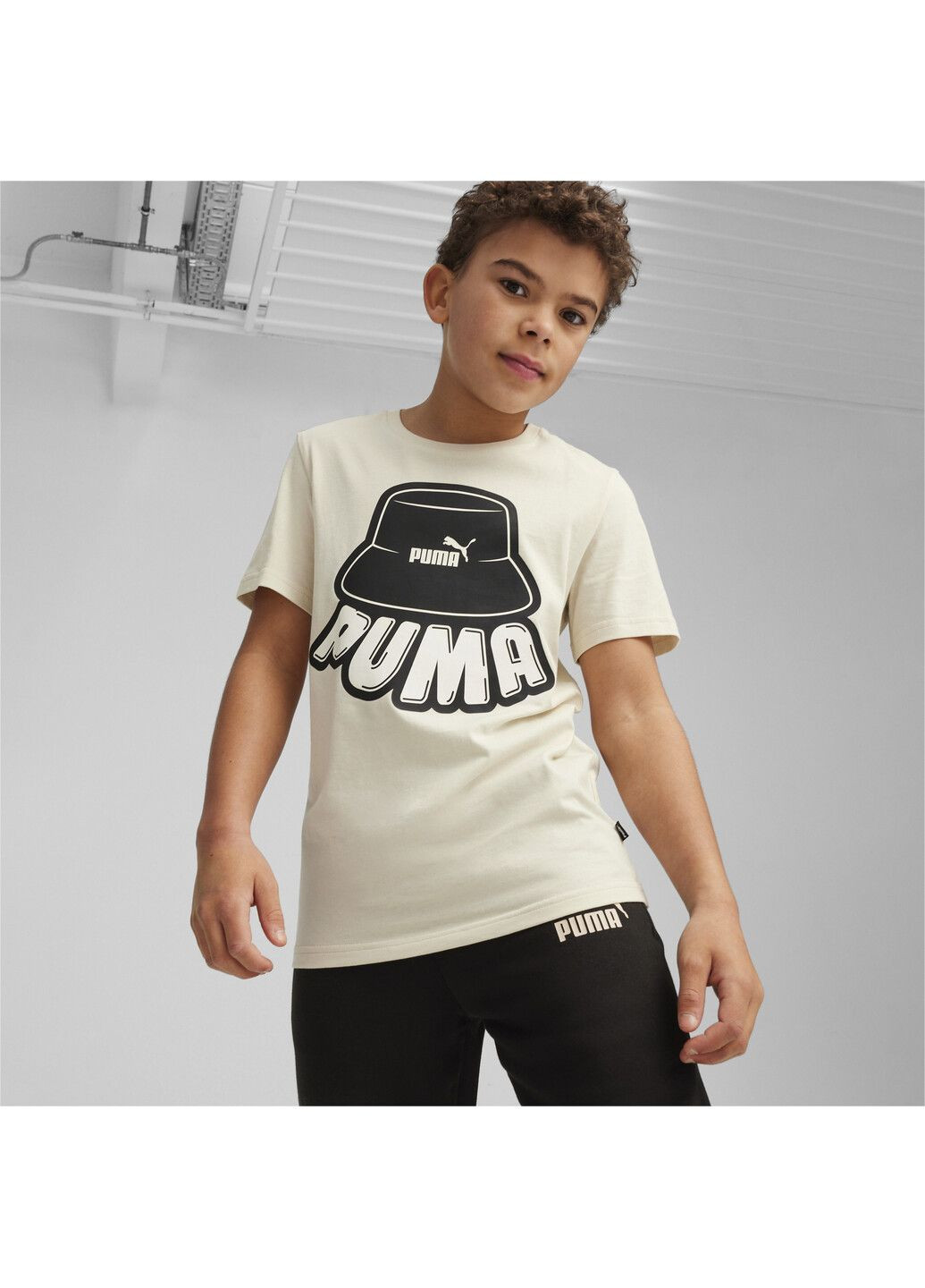 Детская футболка ESS+ MID 90s Youth Graphic Tee Puma (278652542)