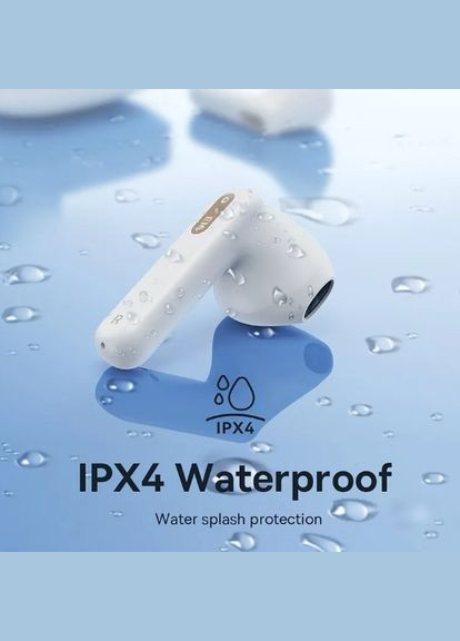 Бездротові Bluetooth навушники Bowie E16 White Baseus (297869075)