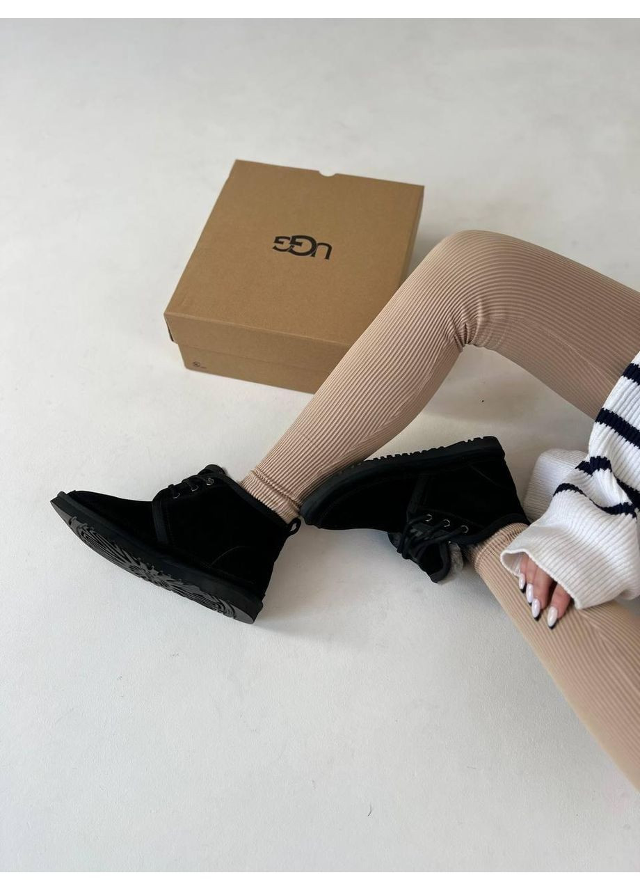 Уггі Чоловічі UGG Neumel Black (Замша) (366320837)