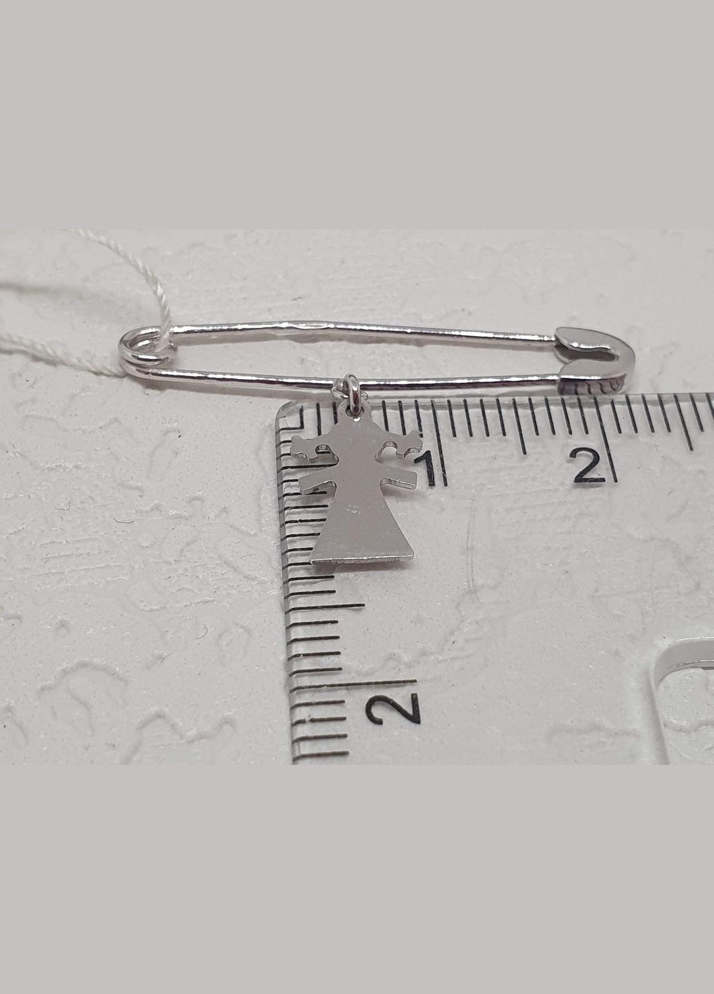 Золота брошка-шпилька Дівчинка. 280200б Столична Ювелірна Фабрика (329421706)