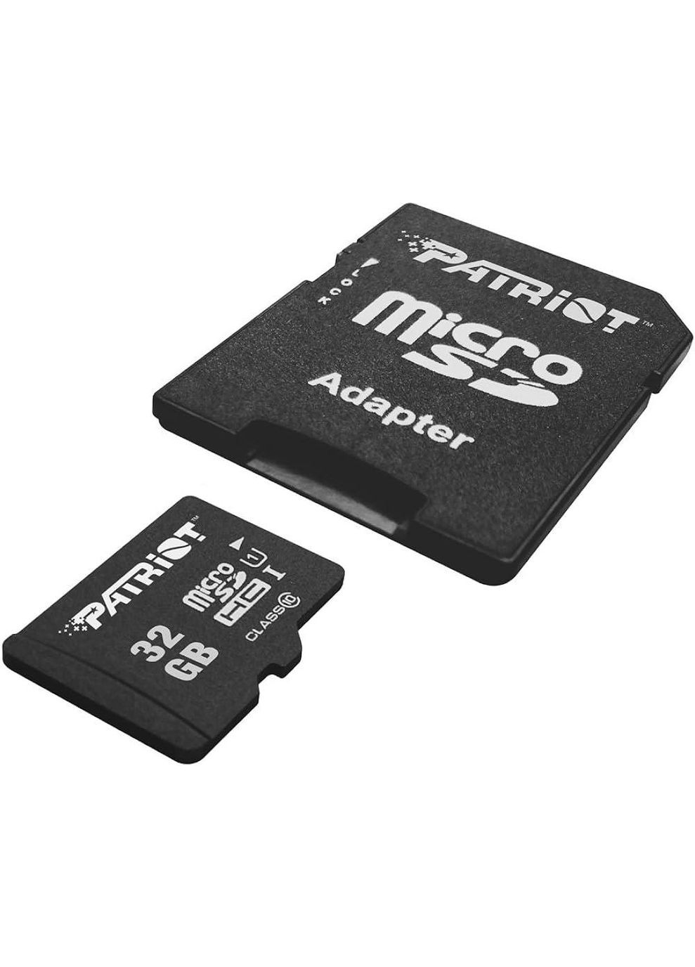 Картка пам'яті microSDHC 32 Gb UHSI class 10 з адаптером PSF32GMCSDHC10 Patriot (294205952)