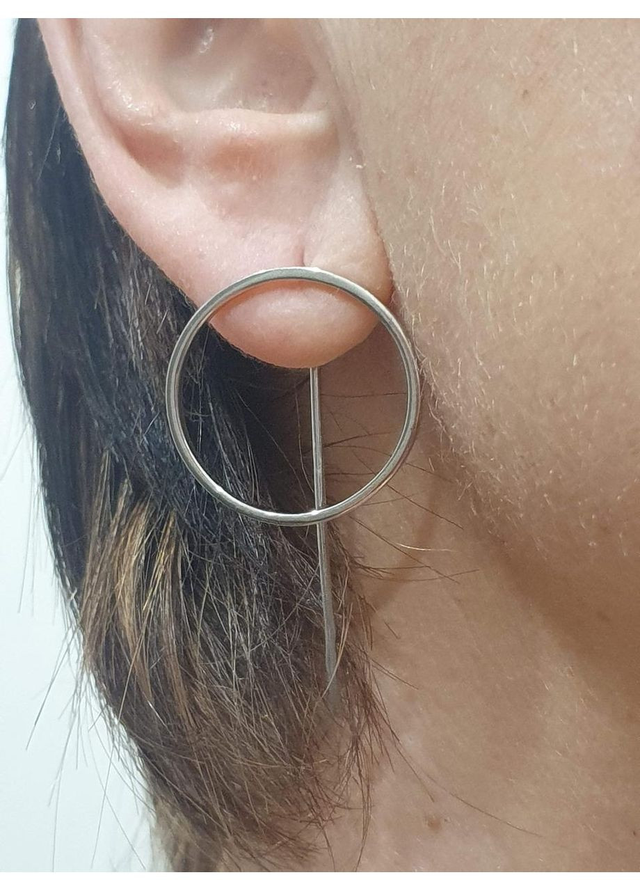 Срібні сережки. СП476С Імперія золота (363840679)