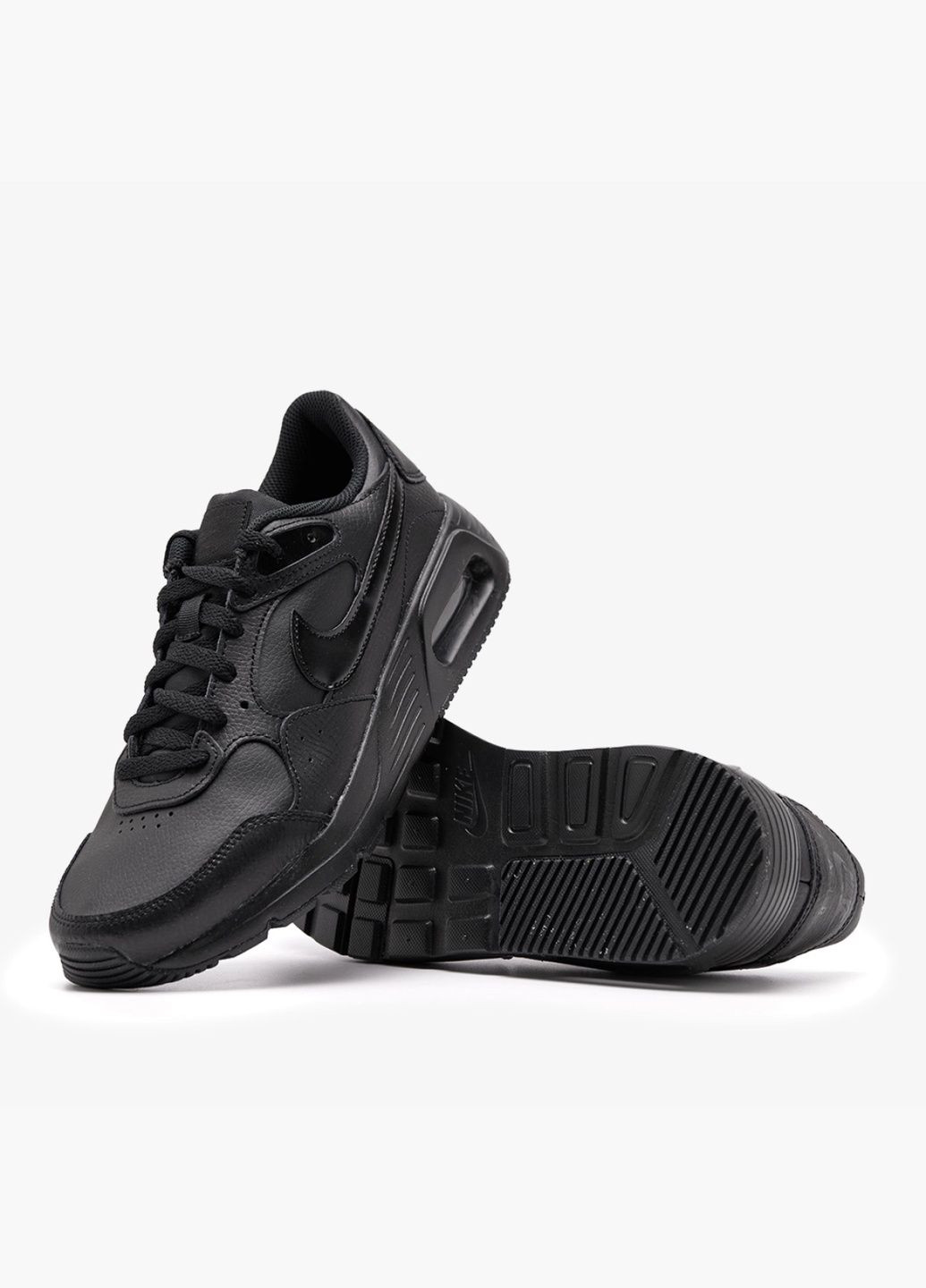 Черные демисезонные кроссовки мужские air max sc lea black dh9636-001 Nike
