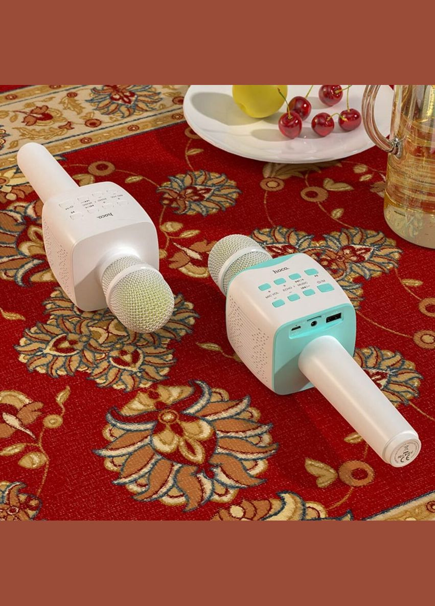 Портативна колонка microphone Blue Hoco BK5 Cantando karaoke (345105552)