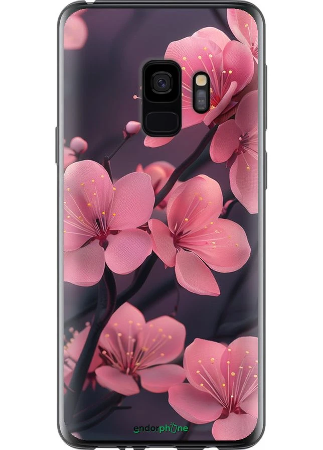 Чехол на Samsung Galaxy S9 Пурпурная сакура "6075u-1355-70447" Endorphone (329845256)