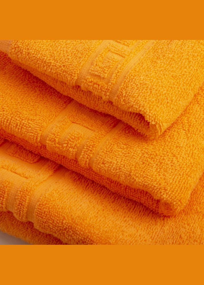 IDEIA рушник махровий банний 70х135 см помаранч помаранчевий виробництво - Узбекистан