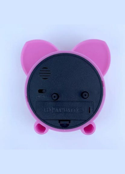 Милий будильник у вигляді мультяшної свинки від батарейок HO-2290 No Brand (315399683)