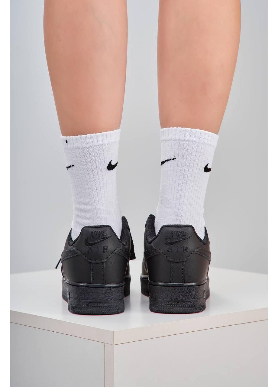 Жіночі кросівки Nike Air Force 1 Low 07 Premium Black CW2288 чорні демісезони (366337454)