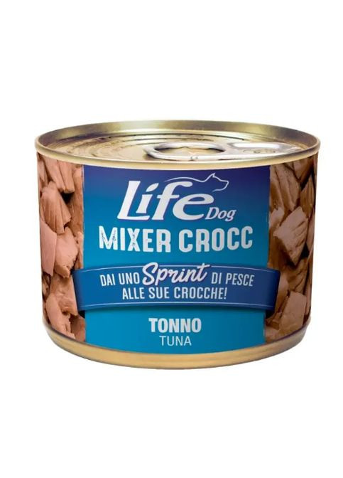 Консерва для дорослих собак Mixer Crocc Tonno з тунцем 150 гр LIfeDog (266274694)