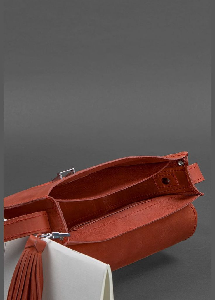 Шкіряна жіноча бохо-сумка Лілу Коралова (A-026163) BlankNote кросс-боди (327874259)