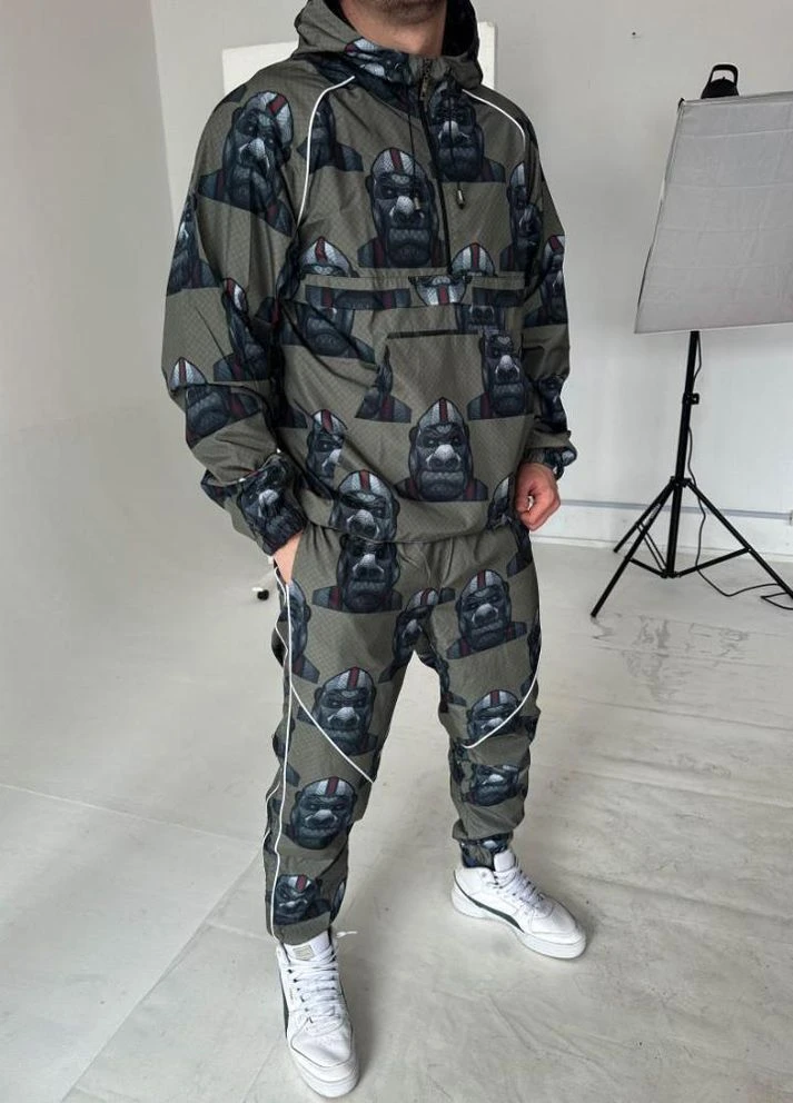 Плащовковий спортивний костюм (анорак + штани) No Brand (262088859)