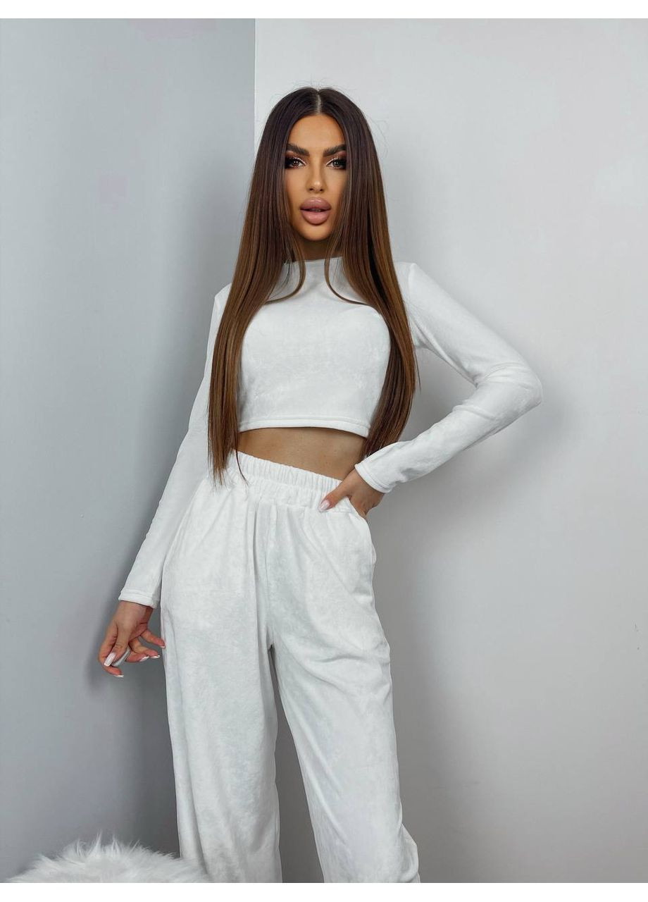 НОВИНКА ! Женский костюм из плюшевого велюра (Турция) queensleep_7km 110 (348141843)